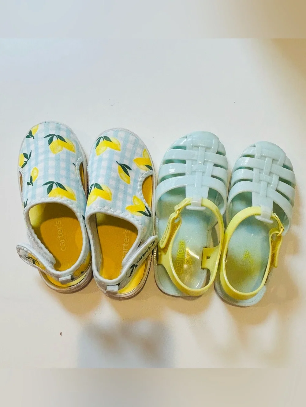 Carters/Oshkosh Toddler Girl Summer Shoe Water Shoe Jellies Bundle Sz 10